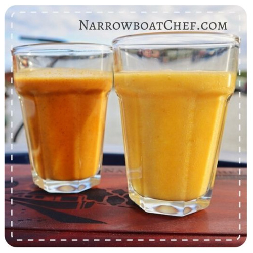 credit narrowboat chef fruit smoothee