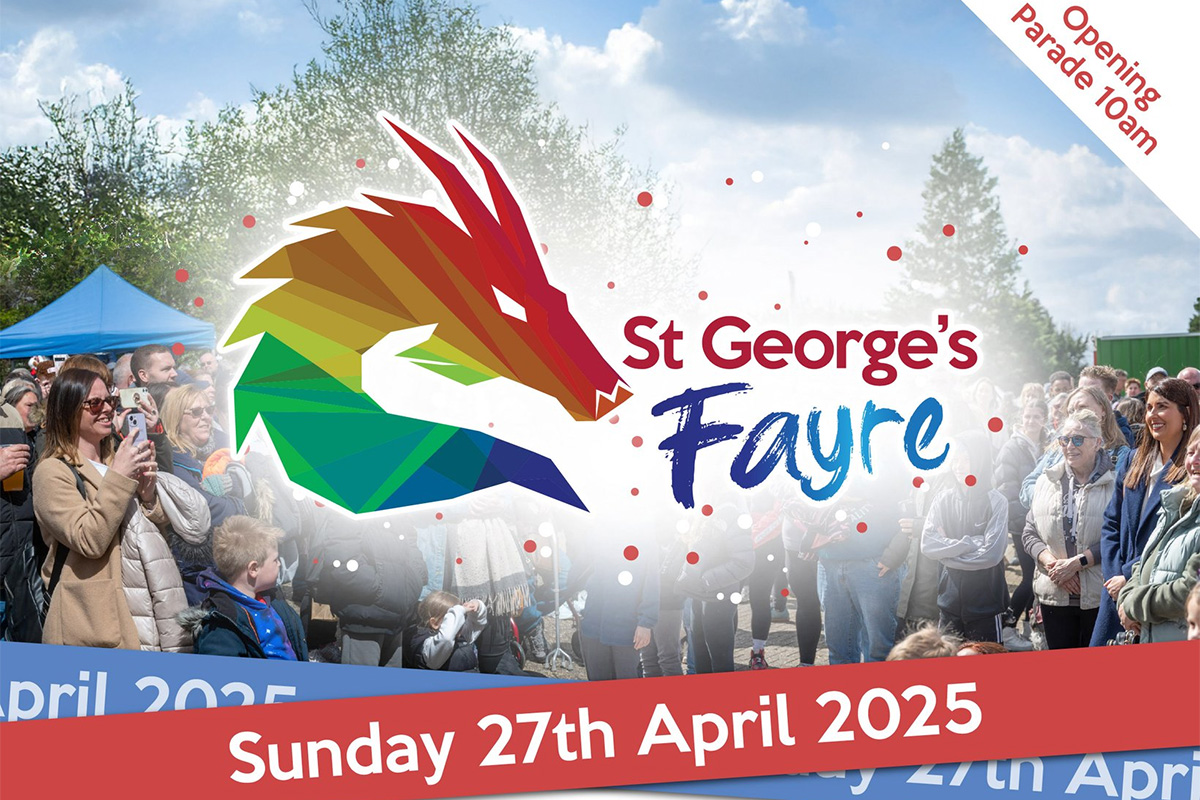 st georges fayre march april 2025 poster credit fenland gov